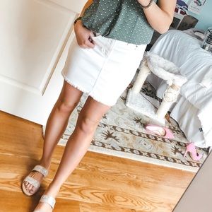 Lou & Grey denim skirt